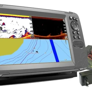 LOWRANCE HOOK² 9 GPS se Sondou Splitshot + baterie a nabíječka ZDARMA Bezpečná Platba
