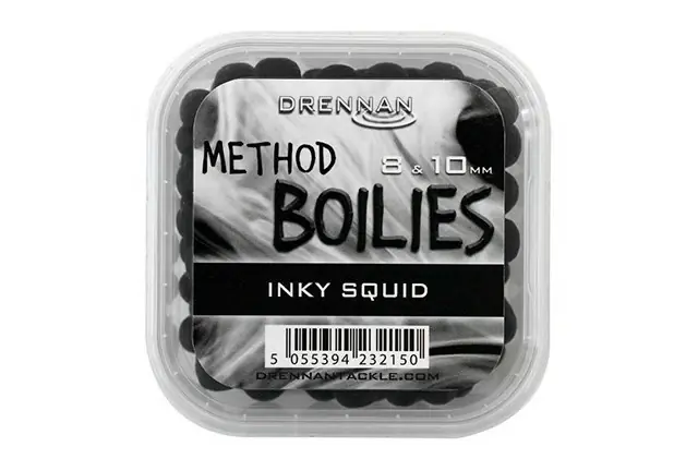 DRENNAN Method Boilies 8 & 10 mm Inky Squid Poslední Šance