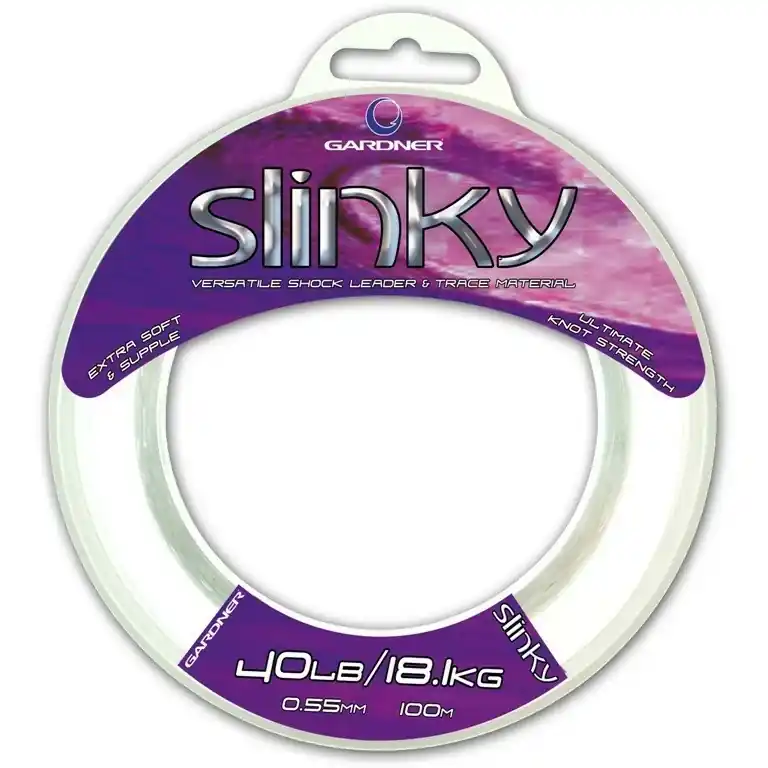 GARDNER Vlasec Slinky Clear Vysoce Kvalitní