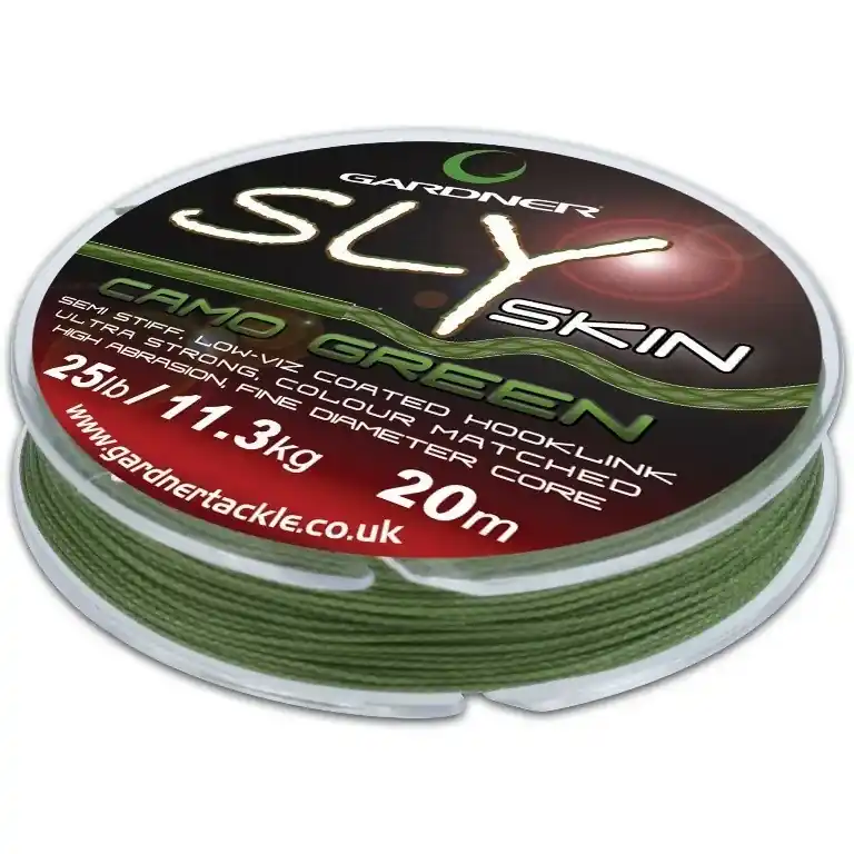 Nakupujte Hned GARDNER Splétaná šňůra Sly Skin Silt 20m zelená