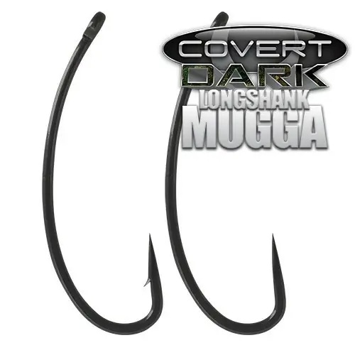 GARDNER Háčky Covert Dark Longshank Mugga Barbed Sezónní Sleva
