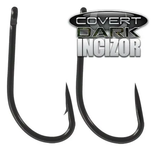 Nová Kolekce GARDNER Háčky bez protihrotu Covert Dark Incizor Barbless VÝPRODEJ