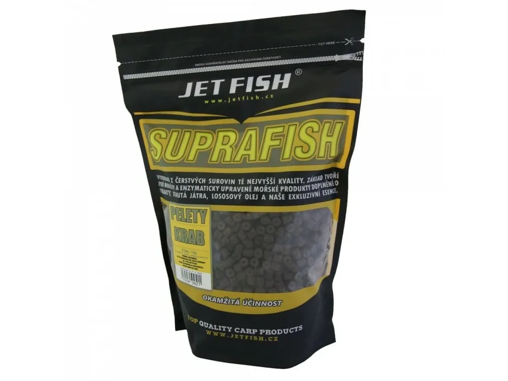 Levný JET FISH SUPRA FISH PELETY 1 kg 8mm