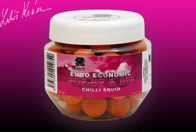 Odeslání Ihned LK Baits Pop-up Euro Economic Chilli Squid 18mm+ dip