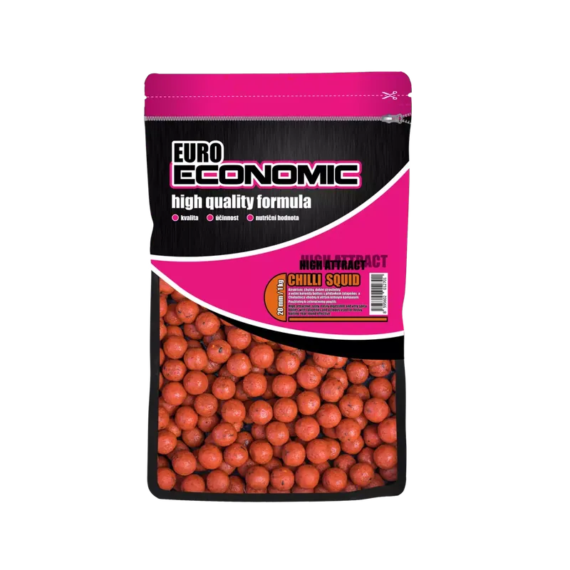 LK Baits Euro Economic Chilli Squid 1kg Aktuální