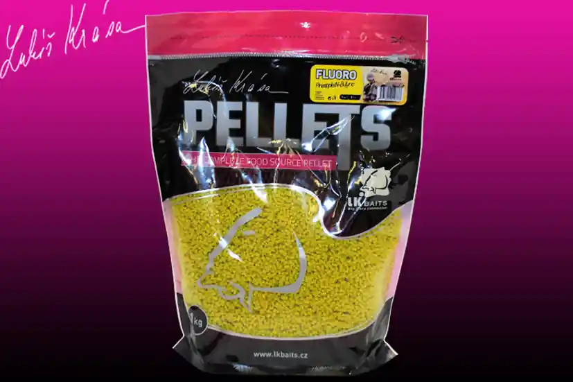 LK Baits Fluoro Pellets Pineapple/N-Butyric 1kg, 2mm Nejlepší Volba