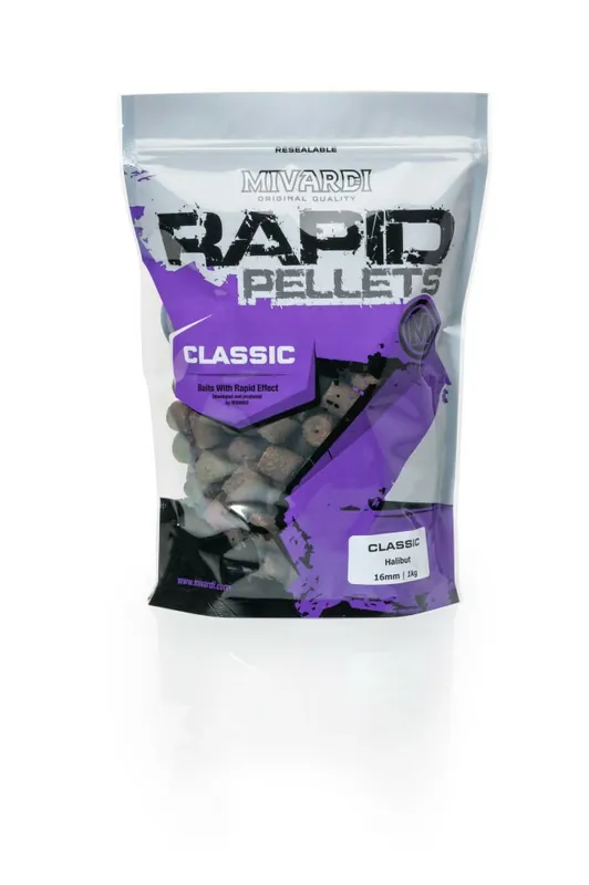 MIVARDI Pelety Rapid Classic Halibut 2,5kg Novinka