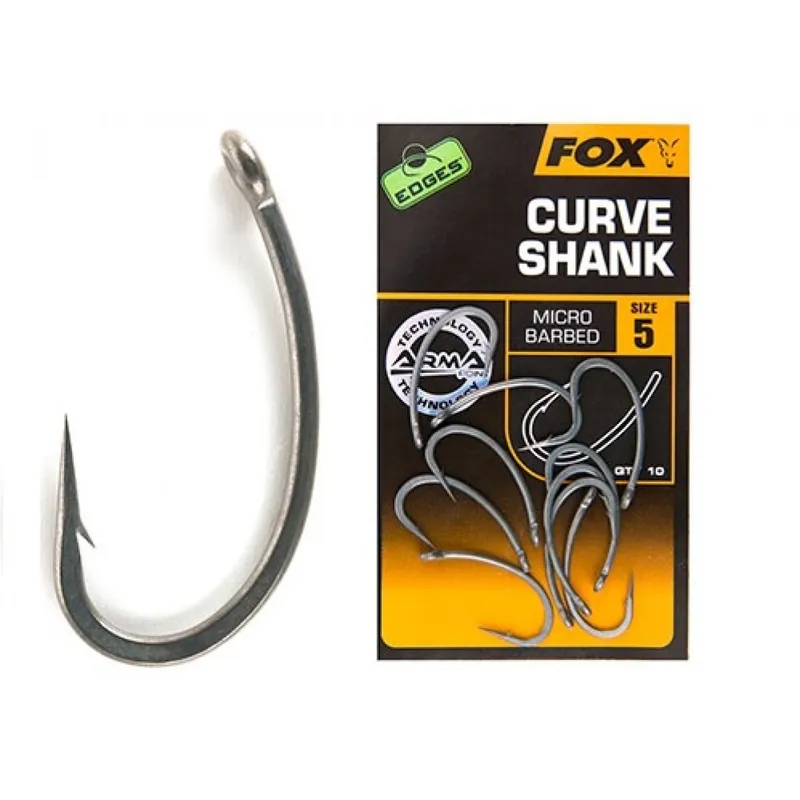 Fox háčky Edges Curve Shank Novinka