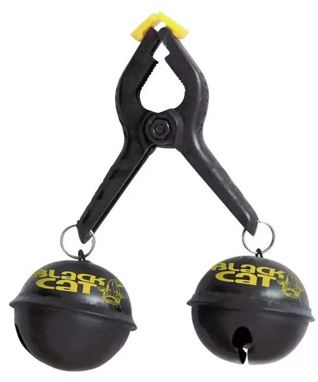 Nová Kolekce BLACK CAT Rolnička Big Bells black/yellow
