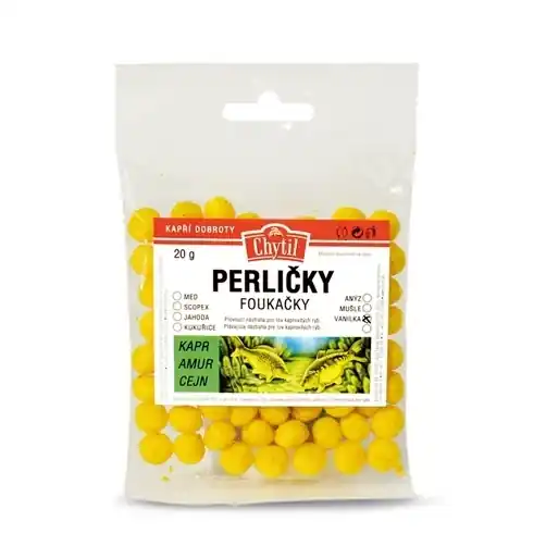 CHYTIL PERLIČKY FOUKAČKY 8mm 20g Dokud Zásoby Vydrží