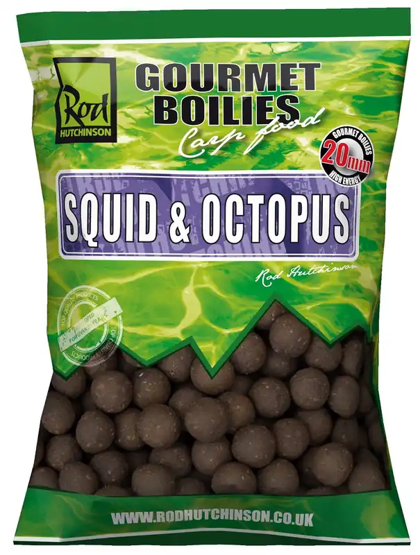 Rod Hutchinson RH Boilies Squid Octopus with Amino Blend Swan Mussell 20mm 1kg Objednat Nyní