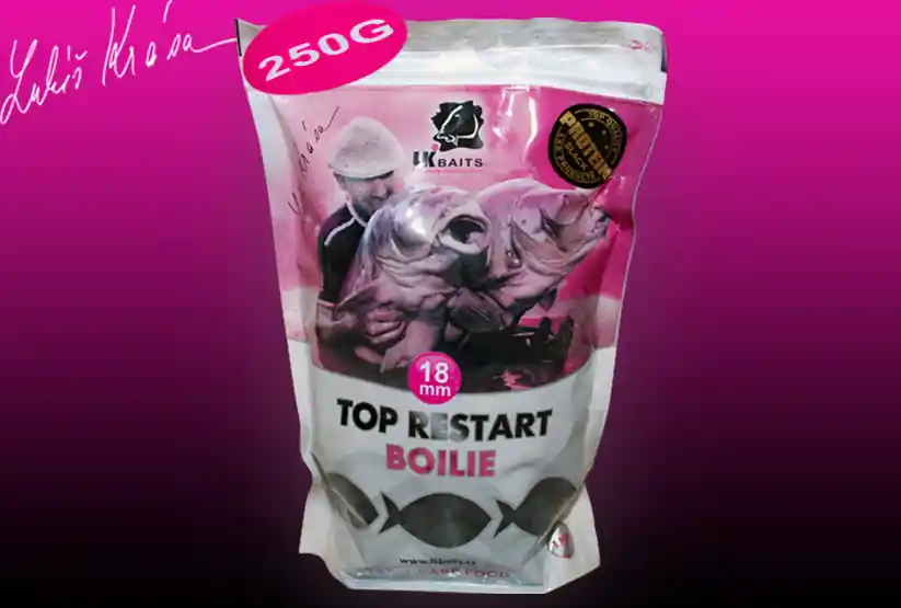 Sleva LK BAITS Top ReStart Black Protein 18 mm, 250 g