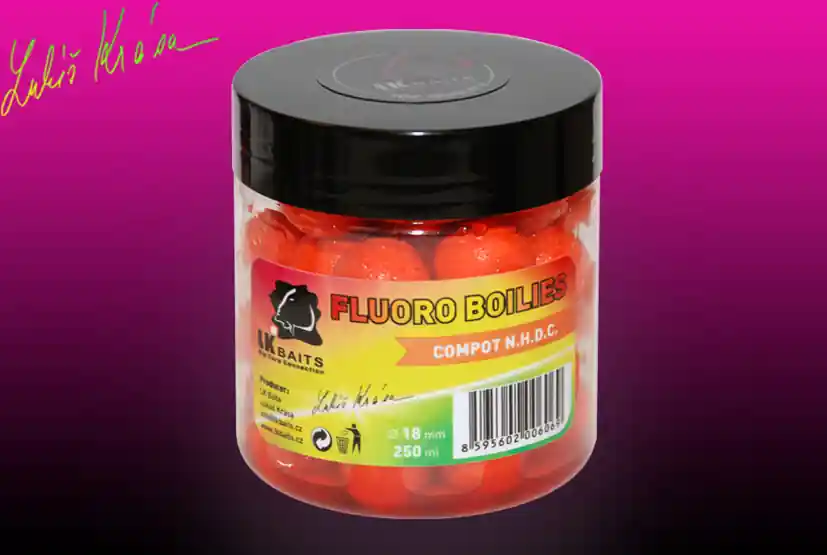 LK BAITS Fluoro Boilies Compot NHDC Expresní Doručení