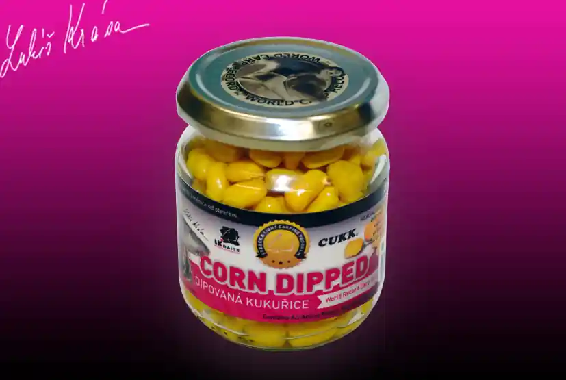 Nejlepší Volba LK BAITS Dipovaná kukuřice World Record Carp Corn