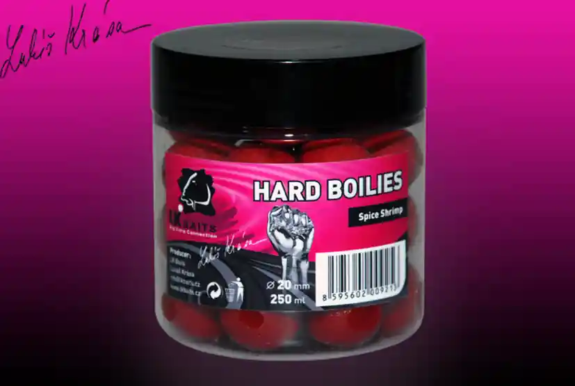 LK BAITS HARD Boilies Spice Shrimp 24mm 250ml Nejlepší Cena