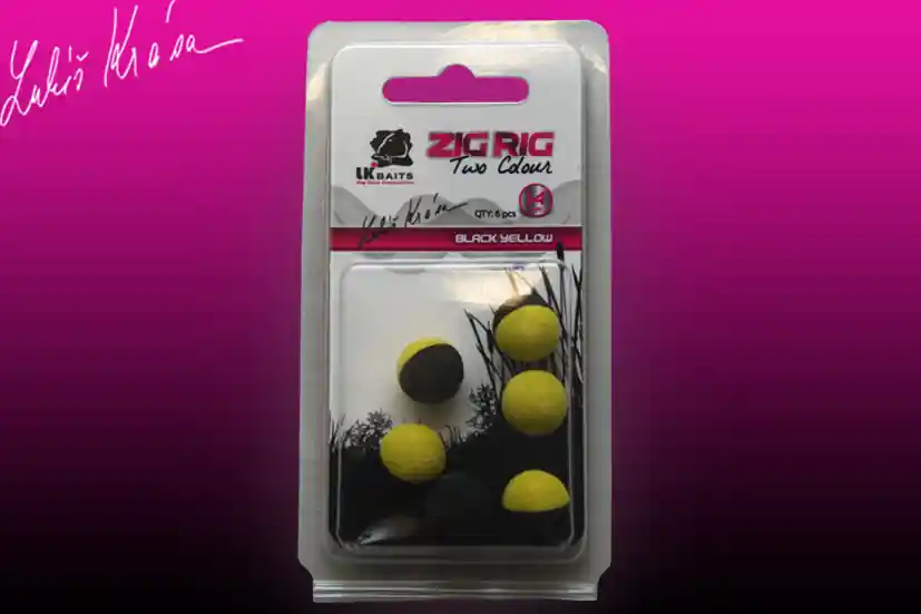 Kup Teď LK Baits ZIG RIG Pop–Up 14 mm – Black/Yellow
