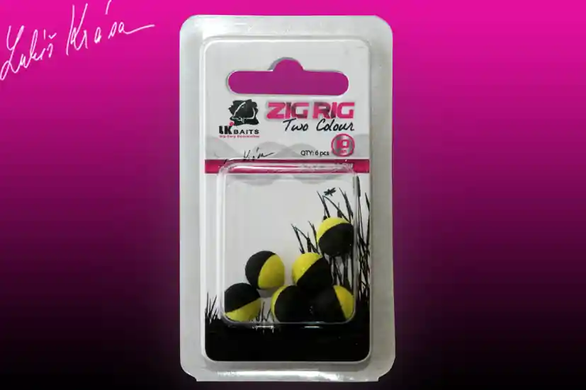 LK Baits ZIG RIG Pop–Up 10 mm – Black/Yellow Nejlepší Volba