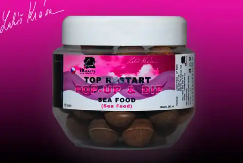 LK BAITS Pop-up Top ReStart Sea Food +dip Nízká Cena