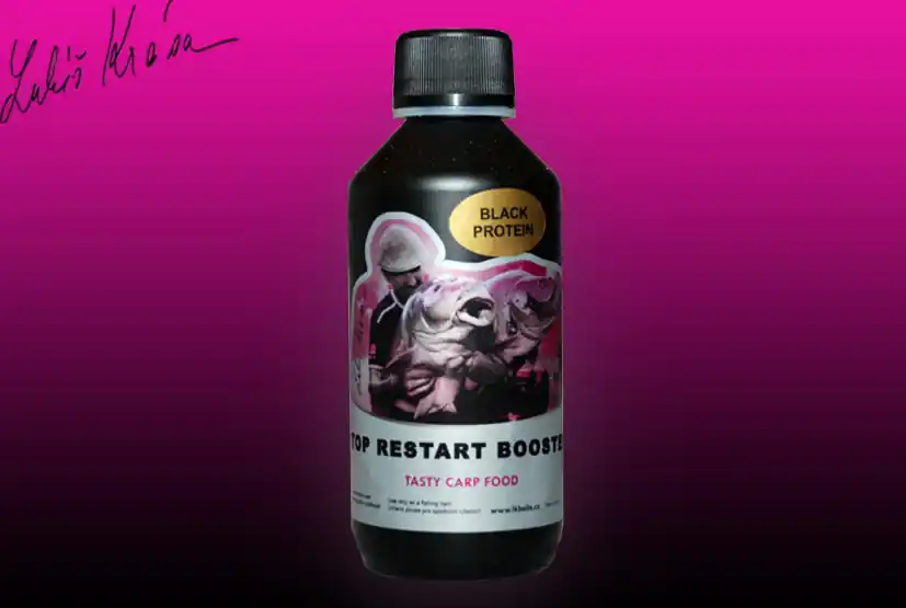 LK BAITS Booster 250ml Black Protein Pouze Dnes