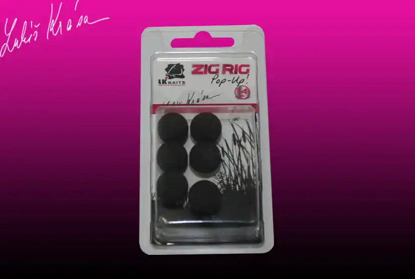 LK Baits ZIG RIG Pop–Up 14 mm – Black Nejprodávanější