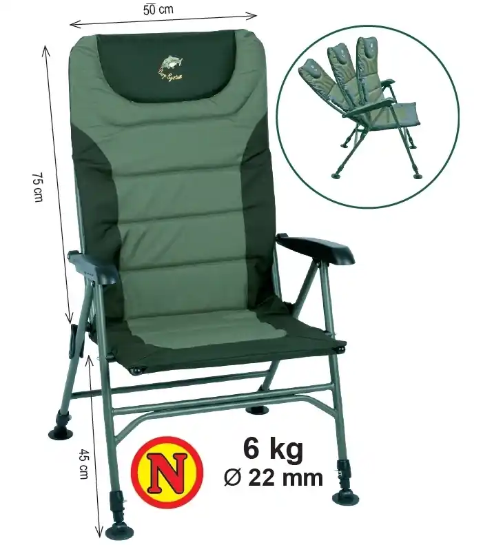 CARP SYSTEM Křesílko LONG Přímo Od Výrobce