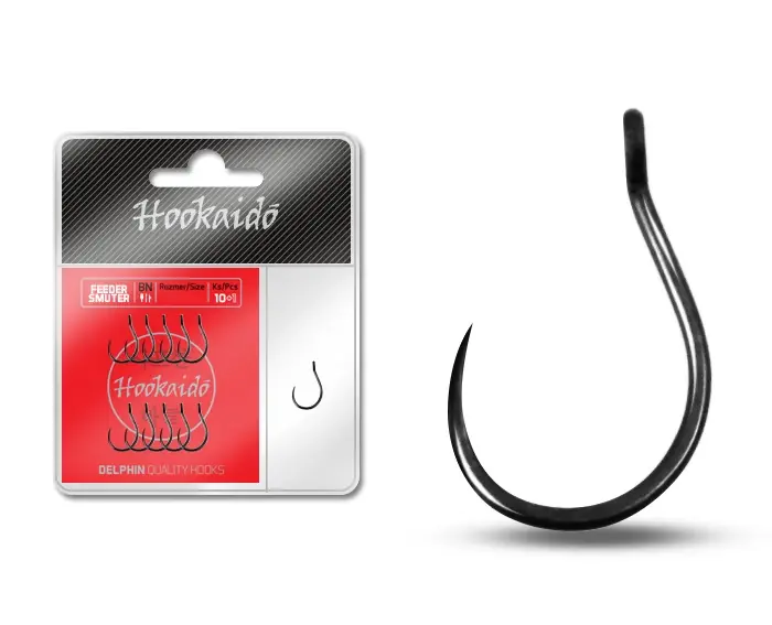 Expresní Doručení Háček Delphin HKD Feeder SMUTER ring / 10+1ks VÝPRODEJ