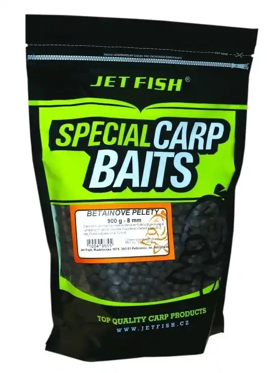 Novinka JET FISH Betainové pelety 900g