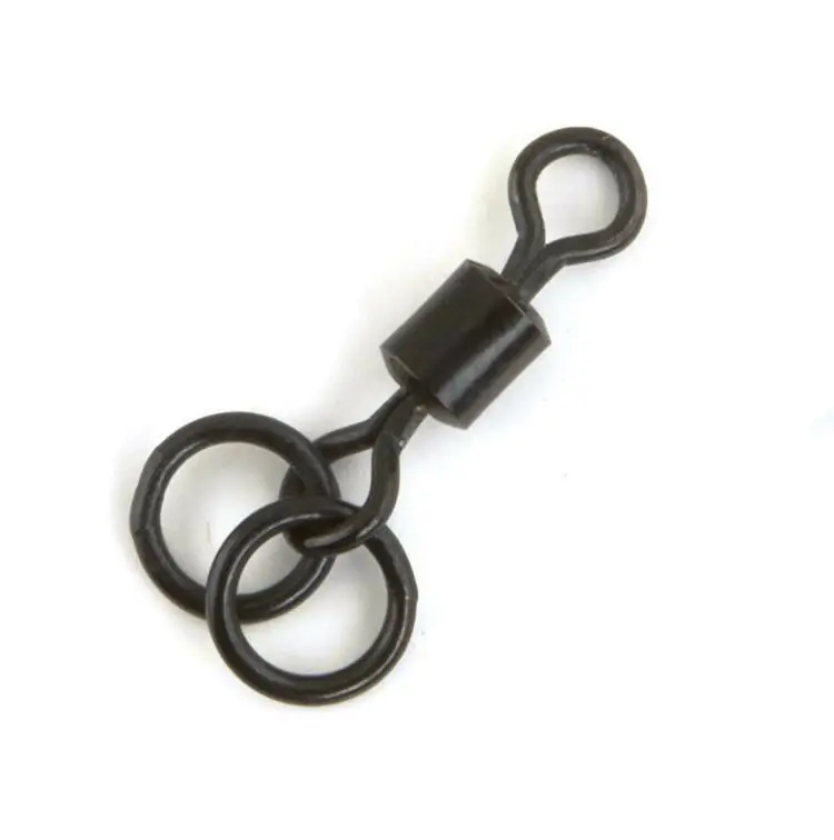 Omezená Nabídka FOX OBRATLÍKY S DVĚMA KROUŽKY EDGES DOUBLE RING SWIVEL VEL. 7 VÝPRODEJ
