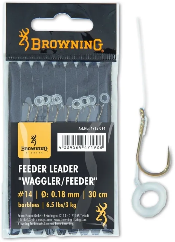 BROWNING Feeder Leader Waggler/Feeder Pellet Band VÝPRODEJ Nízká Cena