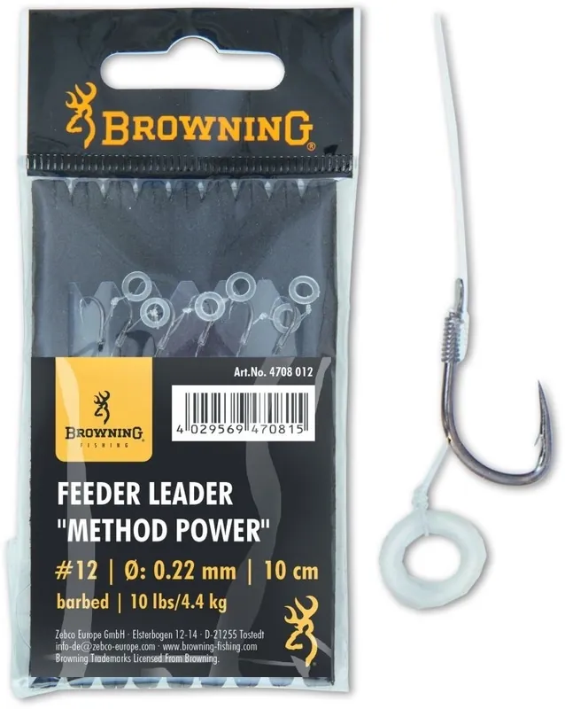 Ověřený BROWNING Feeder Leader Method Power Pellet Band VÝPRODEJ