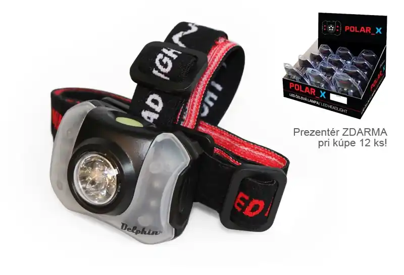 Čelová lampa Delphin POLAR_X Top Prodej