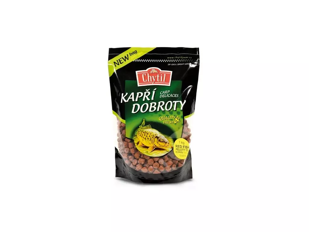 CHYTIL Red Fish pelety s dírou Cenový Hit