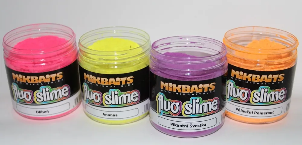 MIKBAITS Fluo slime obalovací dip 100g Rychlé Dodání
