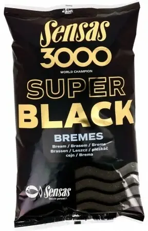 Akční Cena SENSAS Krmení 3000 Super Black (Cejn-černý) 1kg
