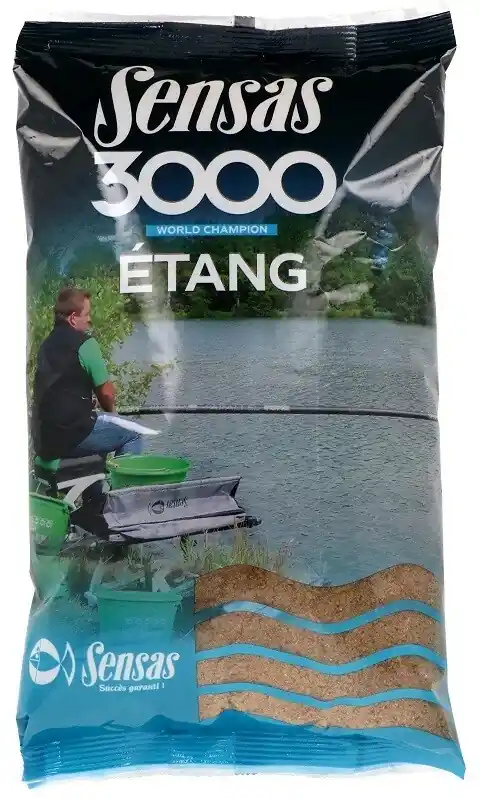 SENSAS Krmení 3000 Etang (jezero) 1kg Hit Sezóny