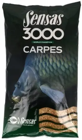 Výhodná Nabídka SENSAS Krmení 3000 Carpes (kapr) 1kg