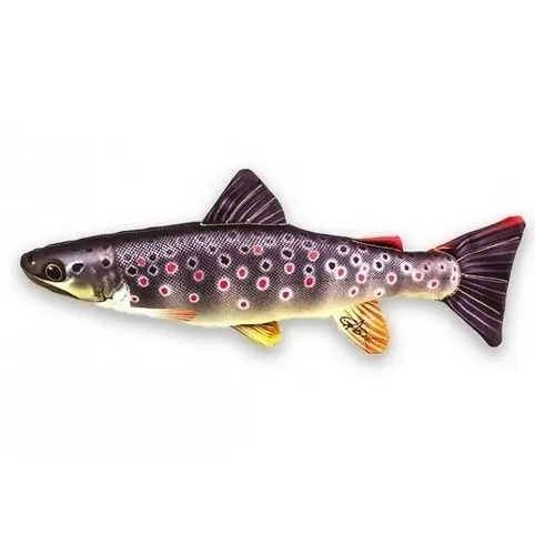 Novinka GABY polštářek PSTRUH mini 35cm