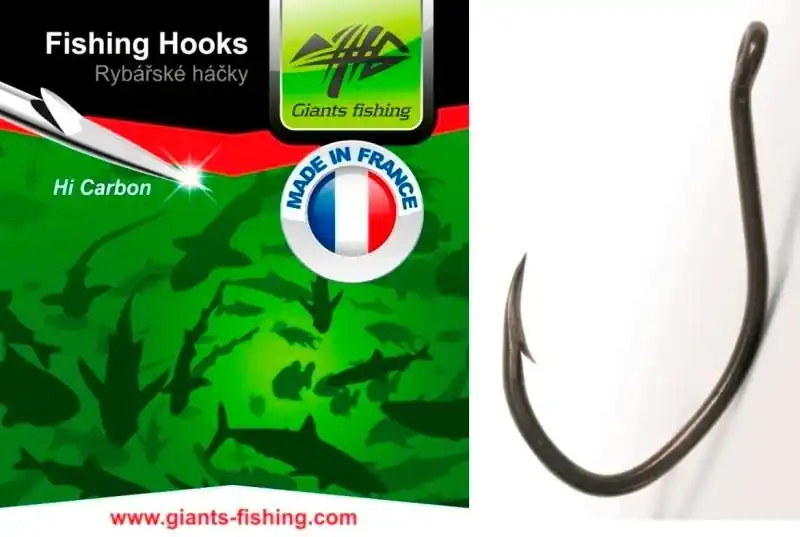 GIANTS FISHING Háčky s očkem Catfish 2ks VÝPRODEJ Ověřený