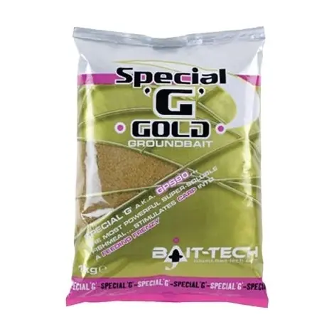 BAIT-TECH Krmítková směs Groundbait Special G Gold 1kg Vrácení Zdarma
