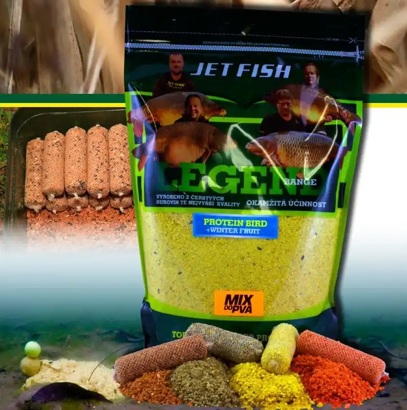 Nová Kolekce JET FISH Směsi do PVA Legend Range - 1kg