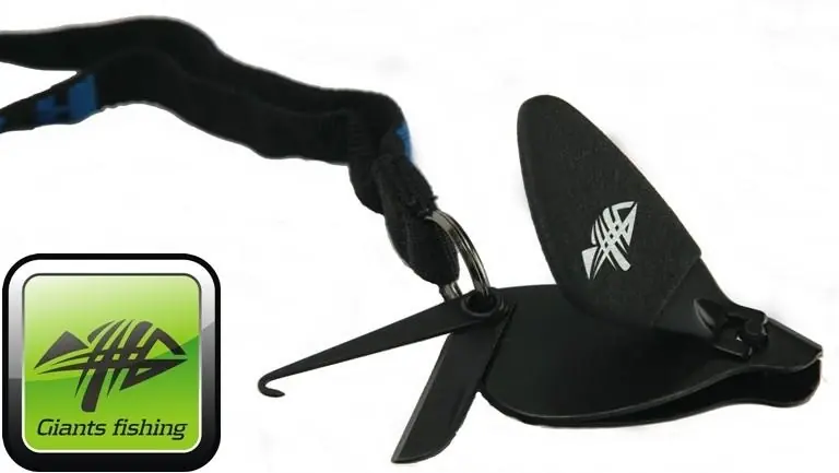 Pouze Dnes GIANTS FISHING Cvakátko s nožíkem Clipper Black VÝPRODEJ