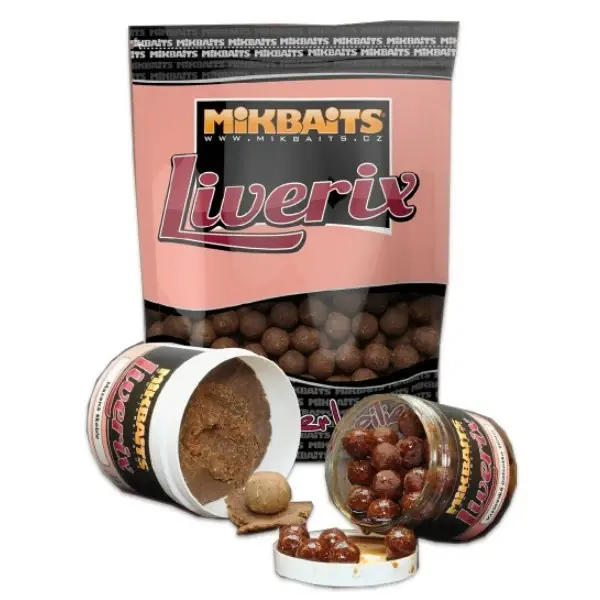 MIKBAITS LiveriX trvanlivé boile 1kg Poslední Šance