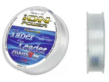 Vrácení Zdarma AWA-S ION POWER FLUORINE TAPER LEADERS 15m x 10 leaders