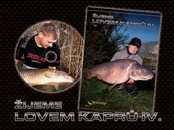Značkový DVD Sportcarp Žijeme lovem kaprů IV