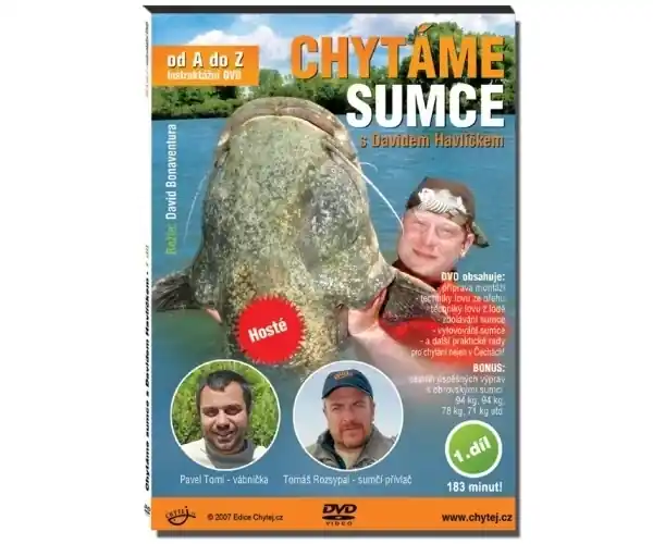 DVD Chytáme sumce s Davidem Havlíčkem od A do Z Značkový