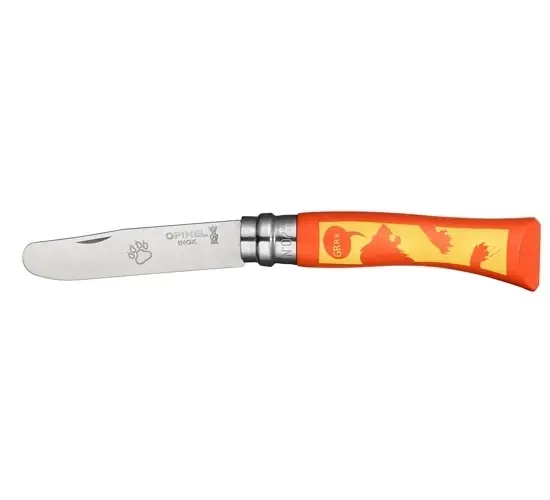 Výprodej Anim OPINEL VR N°07 Inox, 8 cm, Lion