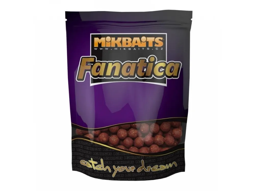 Nakupujte Hned Mikbaits boilies Fanatica 24mm 900g Získejte slevu -5% za registraci v e-shopu