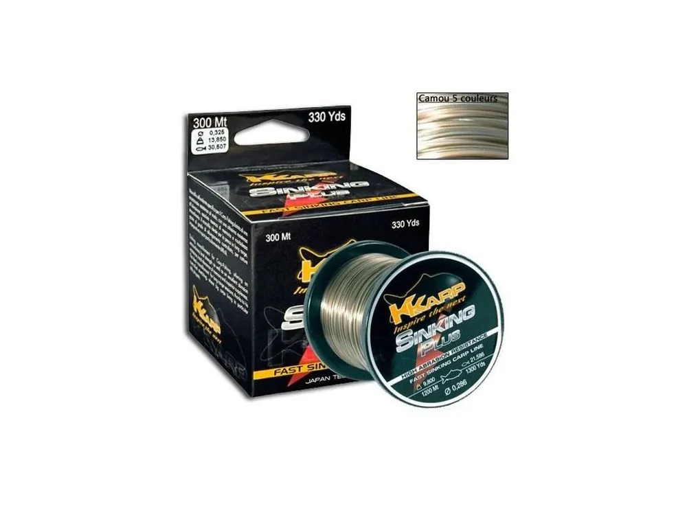 Kaprový vlasec K-Karp 300m Získejte slevu -5% za registraci v e-shopu Přímo Od Výrobce