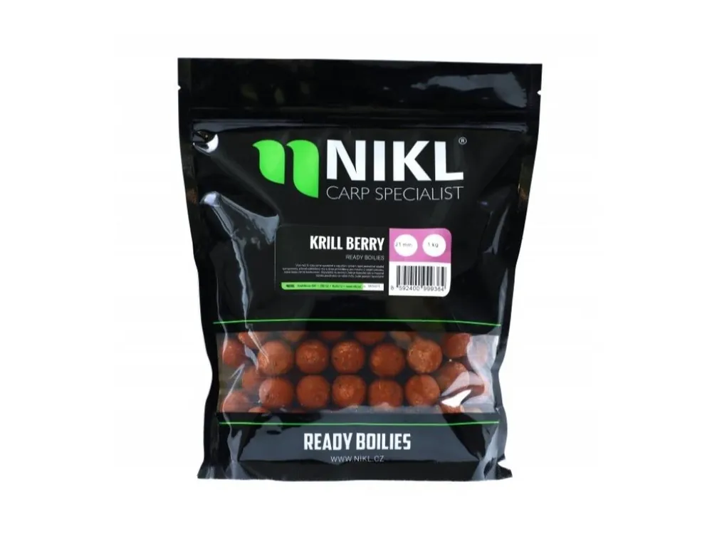 Koupit Online Ready Boilie KrillBerry 250g Získejte slevu -5% za registraci v e-shopu