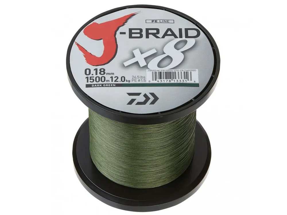 Daiwa J-Braid X8 Získejte slevu -5% za registraci v e-shopu Časově Omezené